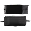 Ledrie Reinforced Rigid Leather 54L Motorcycle Saddlebag Set  - Customhoj