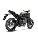 LeoVince LV One Evo Exhaust System for Yamaha 21-24 MT-07 (Black stainless steel muffler) (Race only) (14360EBU)  - Customhoj