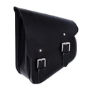 Longride Swingarm Bag for Harley 18-24 Softail / Leather / Black  - Customhoj