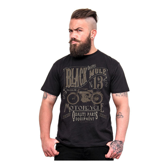 Lucky 13 Black Mule T-Shirt Black / S