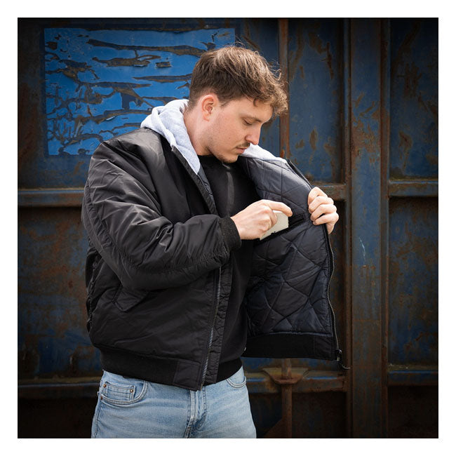 MA-1 Bomber Flight Hooded Jacket  - Customhoj