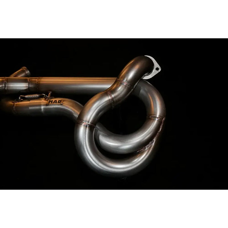 Mad Twisted 2-into-1-into-2 Exhaust System for Harley 86-22 XL Sportster  - Customhoj