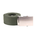 MCS Belt Green Web Canvas Belt Customhoj