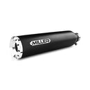 Miller Custom Euro 4/ 5 Slip-On Muffler for Honda 20-24 Rebel CMX500 / Matte Black / Straight Polished  - Customhoj