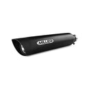 Miller Malibu Euro 5 Slip-On Muffler for Honda 22-24 CL500 / Matte Black / Slash Cut Matte Black  - Customhoj