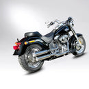 Miller Montana Euro 3/4 Slip-On Mufflers for Harley  - Customhoj