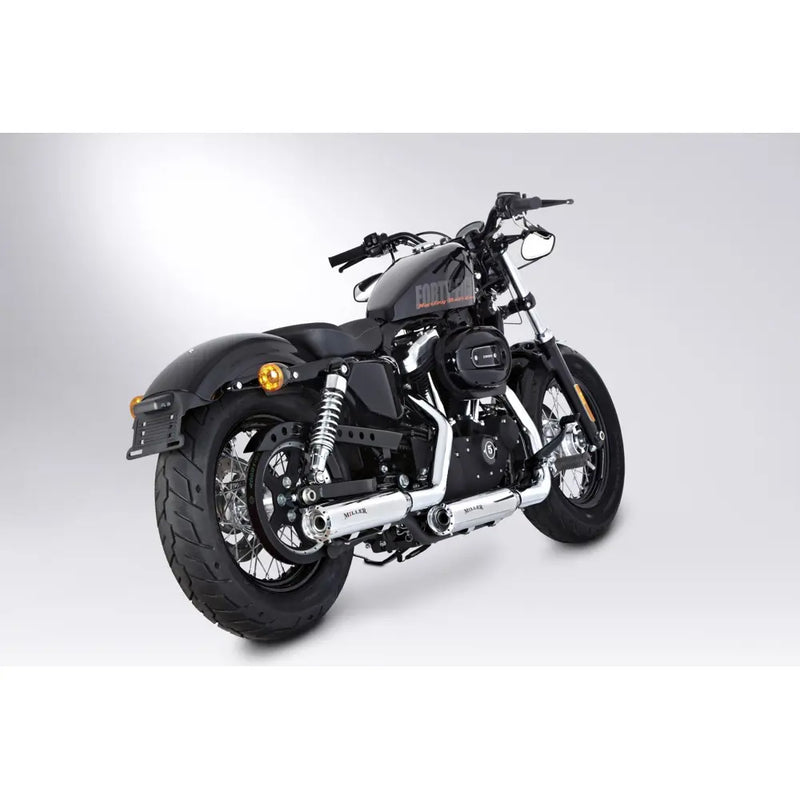 Miller Silverado Euro 2/3/4 Slip-On Mufflers for Harley  - Customhoj