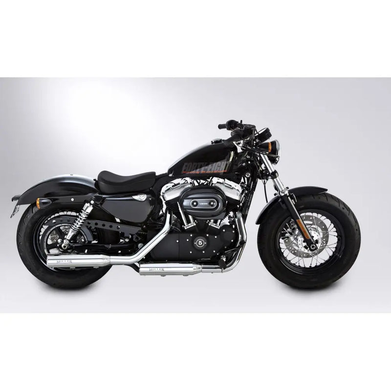 Miller Silverado Euro 2/3/4 Slip-On Mufflers for Harley  - Customhoj