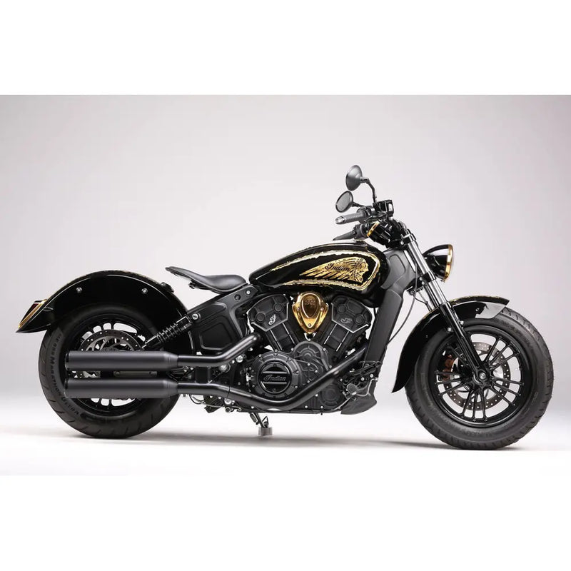 Miller Yuma Euro 3/4/5 Slip-On Mufflers for Indian  - Customhoj