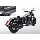 Miller Yuma Euro 3/4/5 Slip-On Mufflers for Indian  - Customhoj