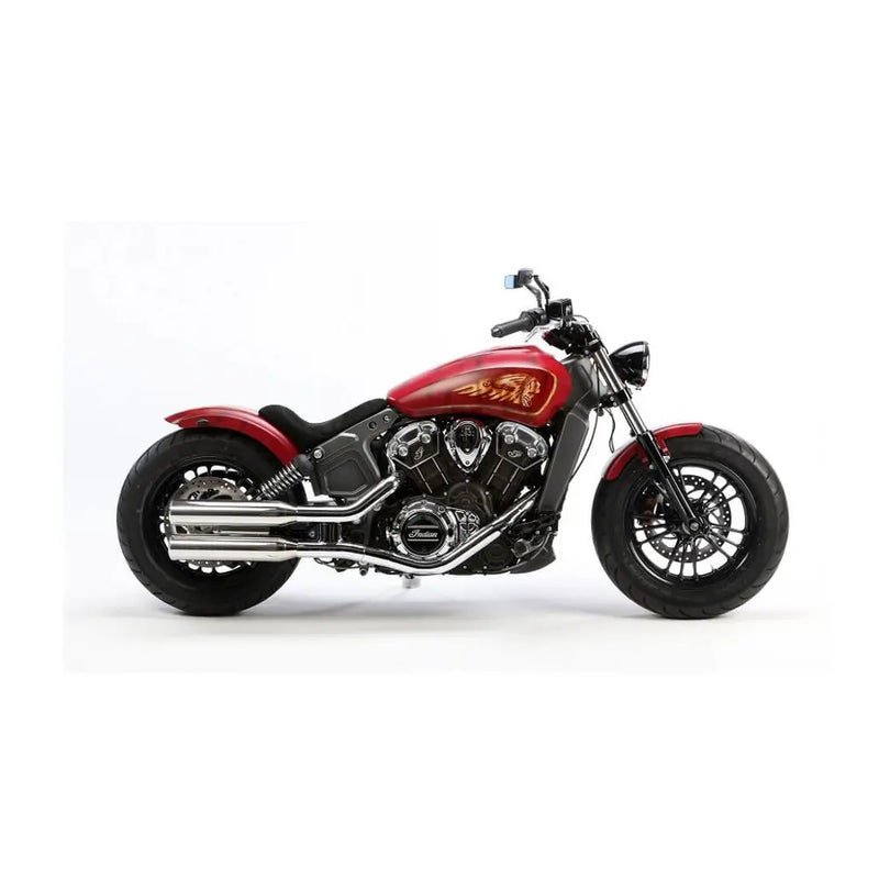 Miller Yuma Euro 3/4/5 Slip-On Mufflers for Indian  - Customhoj