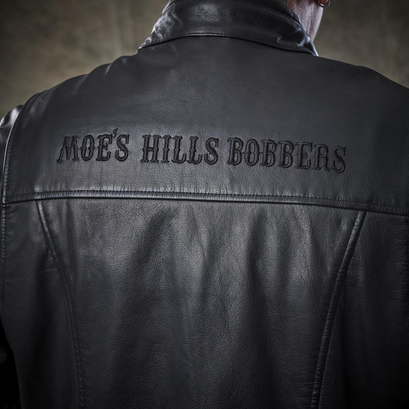 Moe's Hills Bobbers Leather Jacket Black