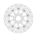 Moto-Master Brake Disc KTM 690 Duke 08-12 Moto-Master Halo Front Left Brake Disc for KTM Customhoj