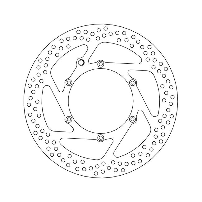 Moto-Master Brake Disc KTM 950 Adventure 03-06 Moto-Master Halo Front Left Brake Disc for KTM Customhoj