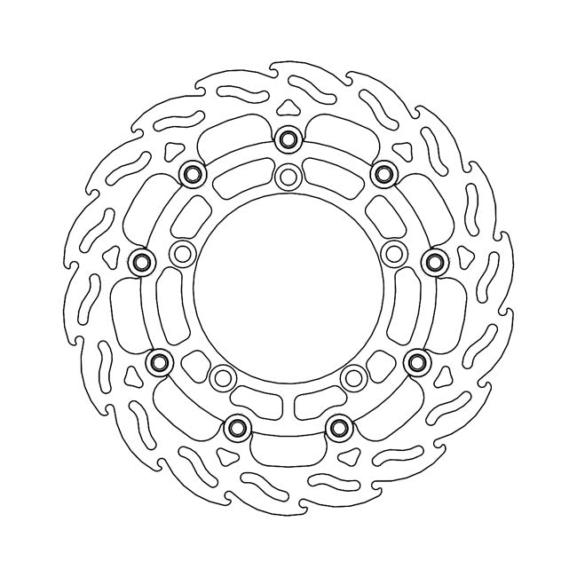 Moto-Master Brake Disc Suzuki Gladius 650 (ABS) 09-17 Moto-Master Flame Front Right Brake Disc for Suzuki Customhoj