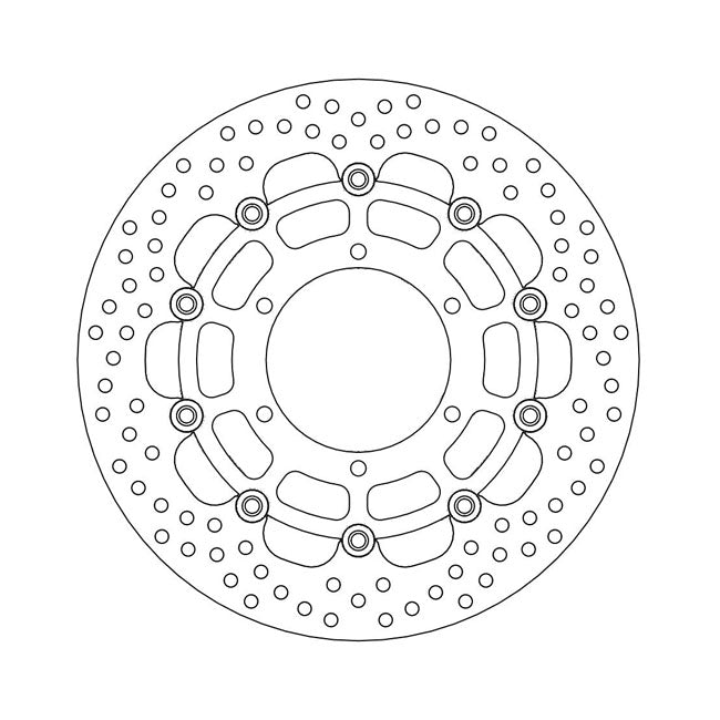 Moto-Master Brake Disc Suzuki GSX-R 1000 (ABS) 15-16 Moto-Master Halo Front Left Brake Disc for Suzuki Customhoj