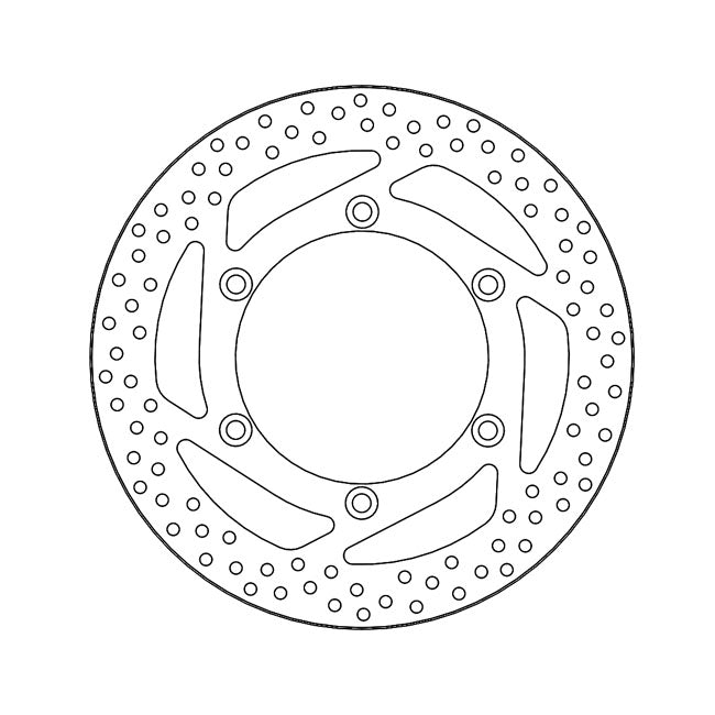 Moto-Master Brake Disc Triumph Bonneville 790 01-06 Moto-Master Halo Front Left Brake Disc for Triumph Customhoj