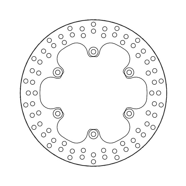 Moto-Master Brake Disc Yamaha BT 1100 Bulldog 02-06 Moto-Master Halo Rear Brake Disc for Yamaha Customhoj