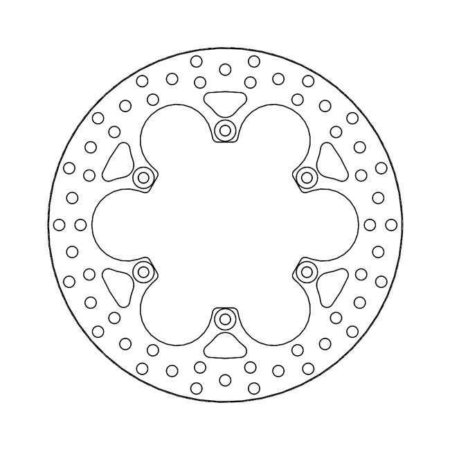 Moto-Master Brake Disc Yamaha FJ 1100 84-87 Moto-Master Halo Front Right Brake Disc for Yamaha Customhoj