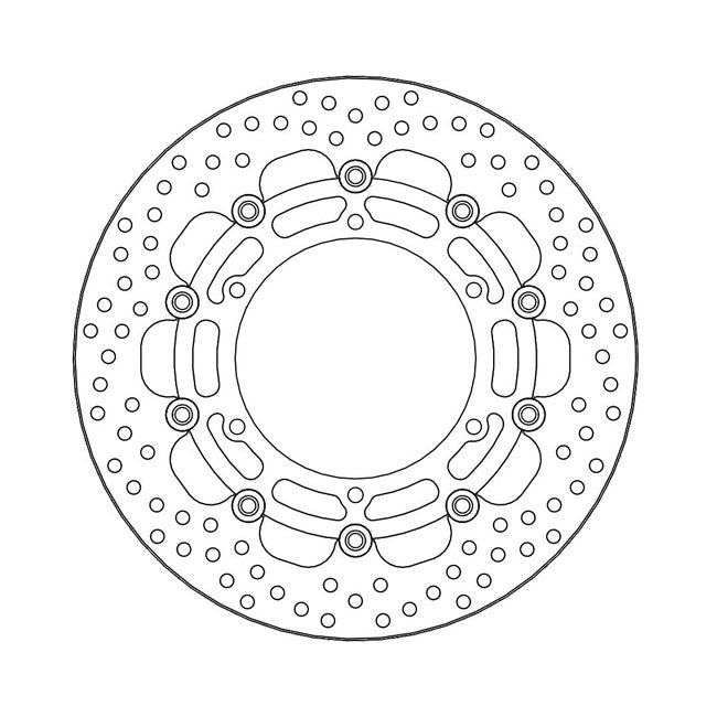 Moto-Master Brake Disc Yamaha MT-01 1670 07-11 Moto-Master Halo Front Right Brake Disc for Yamaha Customhoj