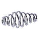 Motorcycle Solo Seat Spring Tapered Chrome / 5"  - Customhoj