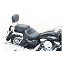 Mustang Standard Touring 2-Up Seat for Kawasaki 03-08 Vulcan 1600 Classic / Nomad / Plain / Without backrest  - Customhoj