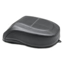 Mustang Standard Touring Passenger Seat for Harley 18-25 Softail Heritage / Deluxe / Black / Tripple Stitch / Recessed  - Customhoj