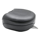 Mustang Wide Touring Passenger Seat for Harley 04-22 XL Sportster / Plain / Black / Recessed  - Customhoj