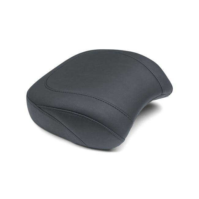 Mustang Wide Tripper Passenger Seat for Harley 18-23 Softail Fat Bob / Black / Plain  - Customhoj