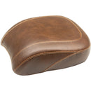 Mustang Wide Tripper Passenger Seat for Harley 18-25 Softail Sport Glide & Low Rider / S / ST / Distressed Brown / Plain  - Customhoj