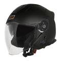 Origine Palio Solid Open Motorcycle Helmet Matte Black / XS (53-54cm)