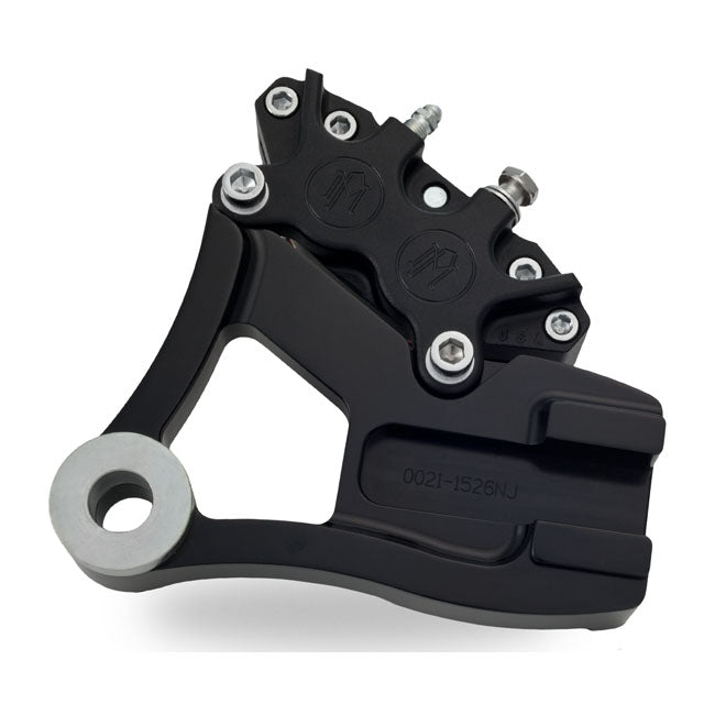 Performance Machine Caliper Mount 91-99 Dyna / Black Performance Machine 125x4R Brake Caliper Rear Bracket Customhoj