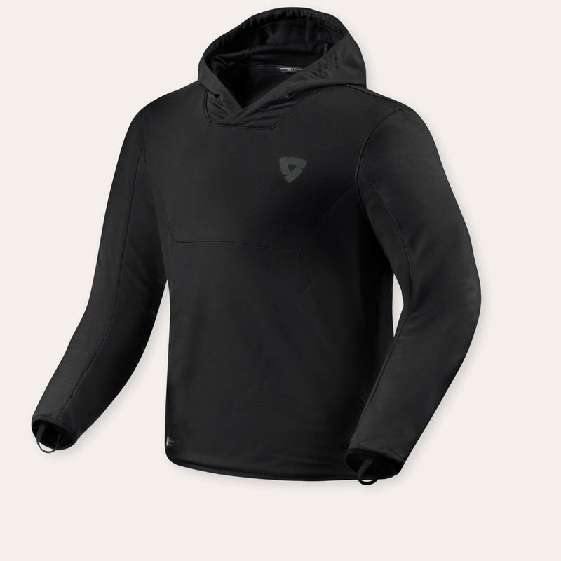 REV'IT! Andon Motorcycle Hoodie Black / S  - Customhoj