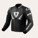 REV'IT! Argon 2 Motorcycle Jacket Black/White / 46  - Customhoj