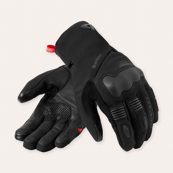 REV'IT! Kryptonite 3 GTX Motorcycle Gloves Black / S  - Customhoj