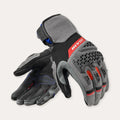 REV'IT! Sand 5 Ladies Motorcycle Gloves Grey/Red / XS  - Customhoj