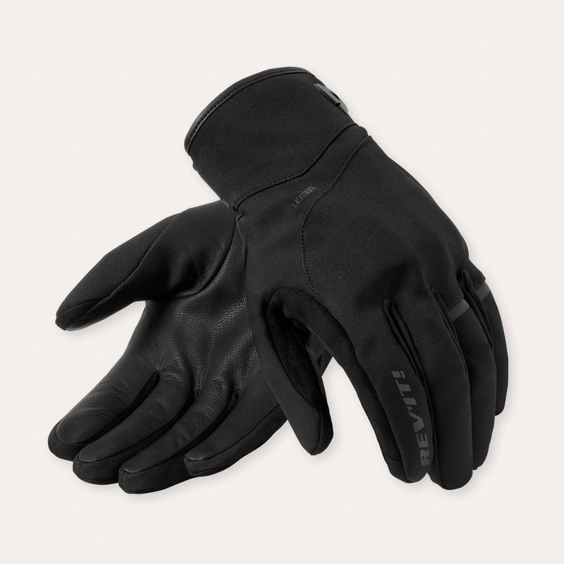 REV'IT! Wayden H2O Motorcycle Gloves Black / S  - Customhoj