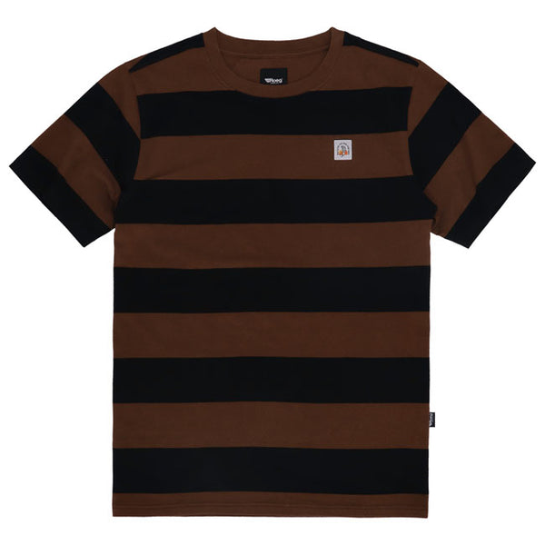 Roeg Billy T-Shirt Brown/Black / S  - Customhoj