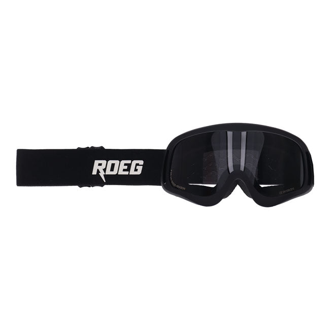 Roeg Peruna Motorcycle Goggles Black RFNFR  - Customhoj