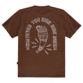 Roeg Ryder T-Shirt Brown / S  - Customhoj
