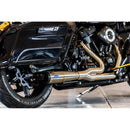 S&S Diamondback Stainless Steel 2-into-1 Exhaust System for Harley 17-24 Touring / Stainless / With high-flow catalytic converter (non-ece)  - Customhoj