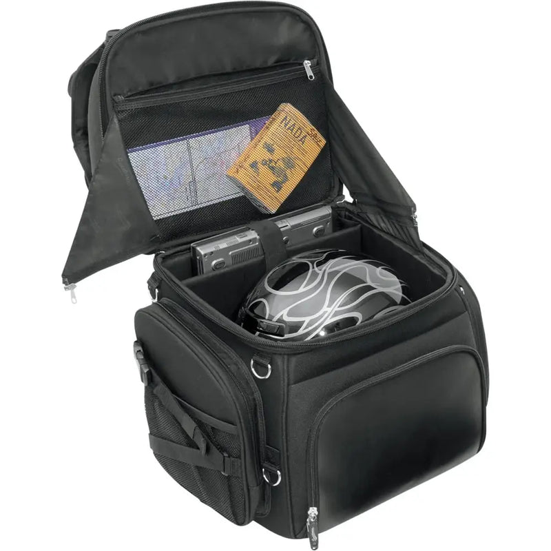 Saddlemen BR3400 Back Seat / Sissy Bar Motorcycle Bag  - Customhoj