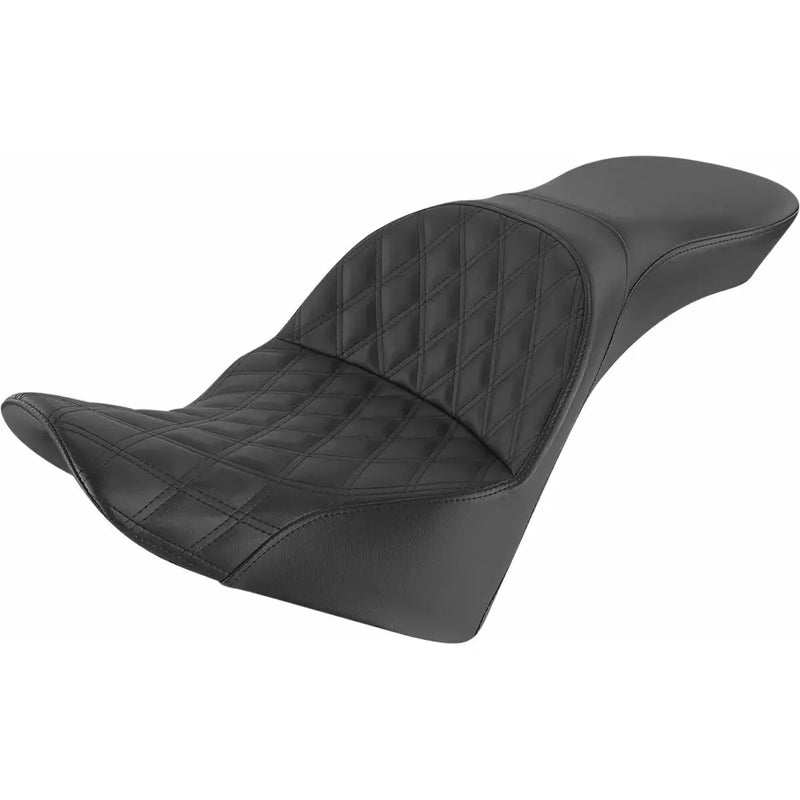 Saddlemen Explorer Touring Motorcycle Seat for Harley 18-24 Softail FLDE / FLHC / FLHCS / FLSL / Lattice Stitch / Without Backrest