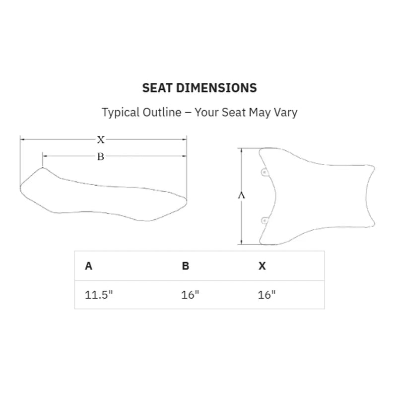 Saddlemen Gel Channel Sport Solo Seat for Honda 08-16 CBR 1000 RR  - Customhoj