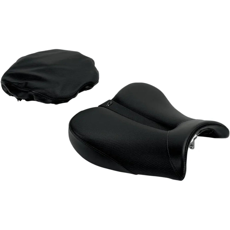 Saddlemen Gel Channel Sport Solo Seat for Suzuki 99-07 GSX1300R Hayabusa / Carbon Fiber  - Customhoj