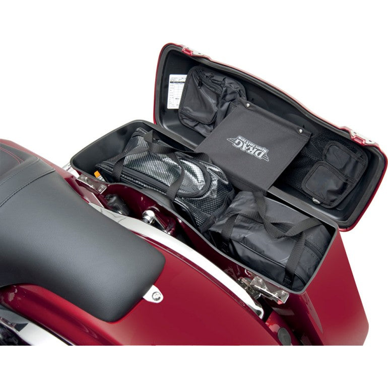 Saddlemen Hard Saddlebag Lid Organizer Set for Harley  - Customhoj