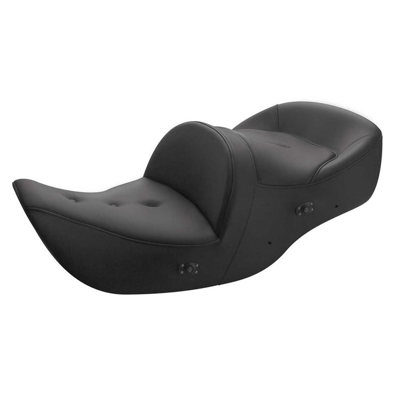 Saddlemen Roadsofa Pillow Top Seat for Honda 01-10 GL1800 Goldwing / Black / With heating / Without backrest  - Customhoj