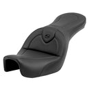 Saddlemen Roadsofa Plain Seat for Harley 06-17 Dyna / Black / Without heating / Without backrest  - Customhoj