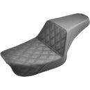 Saddlemen Step-Up Front Lattice Stitch for Harley 04-05 Dyna (excl. Wide Glide) / Black  - Customhoj