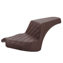 Saddlemen Step-Up Front Lattice Stitch for Indian 22-25 Chief / Brown / Black  - Customhoj